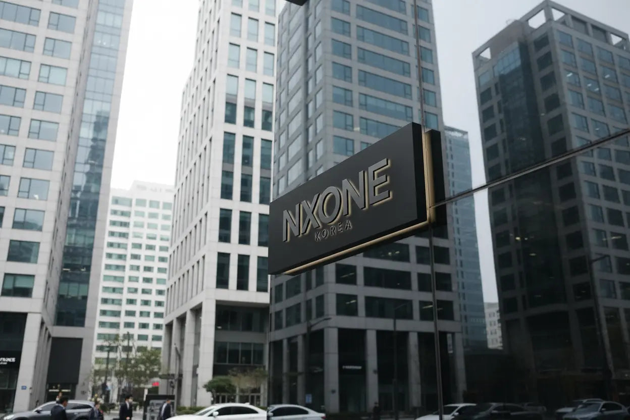 NXONE Korea 간판
