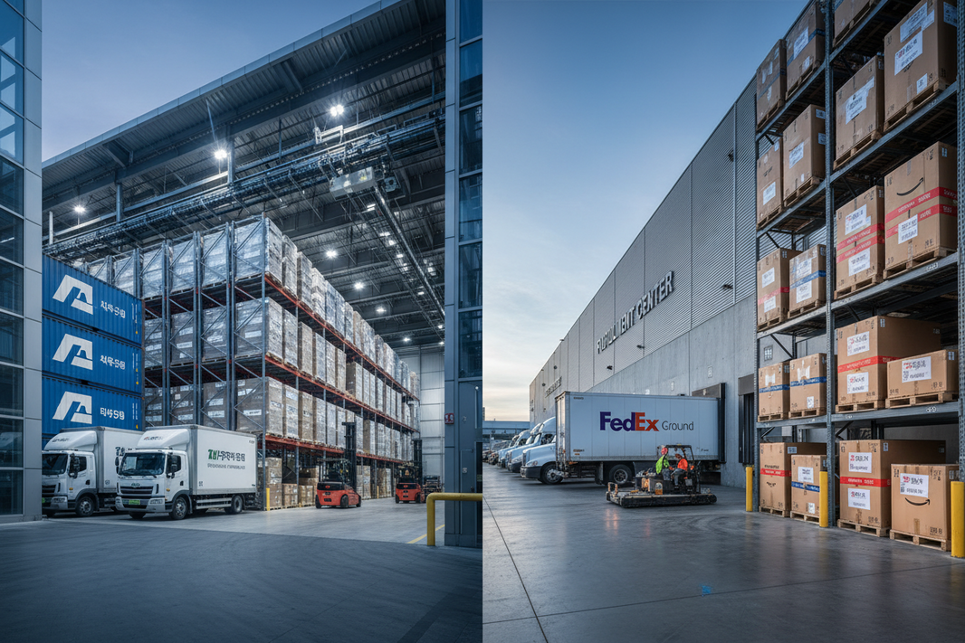 한국 물류사 vs 미국 현지 거점 물류사, 역직구 꼭 알아야 할 차이점